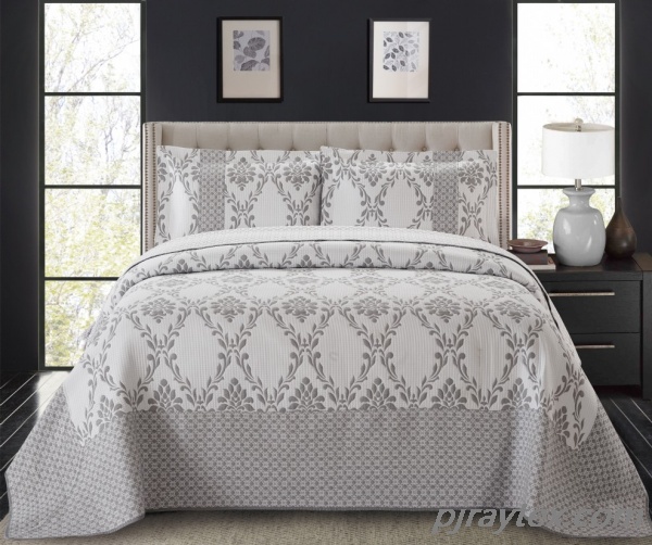 Jacquard Style quilt,3-Piece Patchwork Bedspread, Bed Cover Set,Bedspread