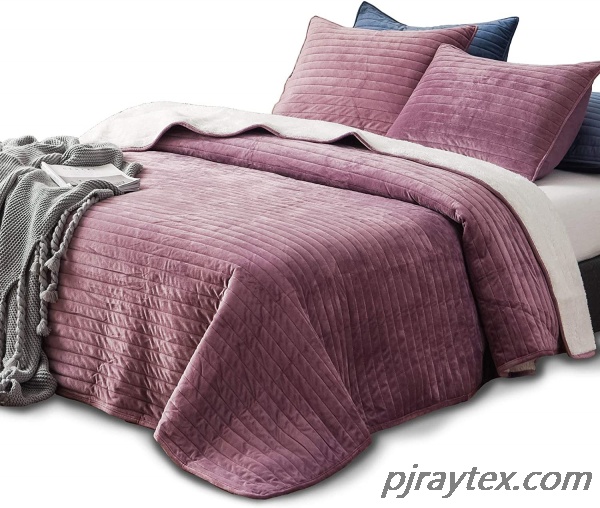 Velvet quilt, Velvet Quilt Set, King Size Quilt