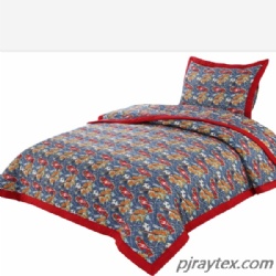 2 Piece Reversible Kids Quilt Set Soft Microfiber Coverlet Bedspread