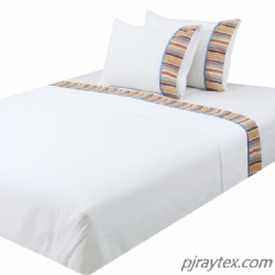 Polycotton Bed Sheet Set With 14