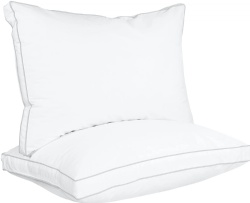 Bedding Bed Pillows for Sleeping, Queen Size, Set of 2, Cooling Hotel Quality