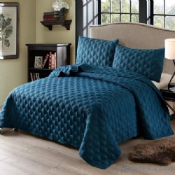 Microfiber Coverlet, quilts set 3pcs