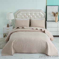 Embroidery Bedcover Set 3pcs