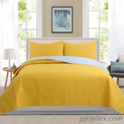 Durable Ultrasonic Embossing Lightweight Quilt Set