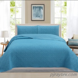 Polyester stitchinng coverlet