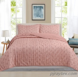 Polyester  microfiber water -soluble embroidery quilt set