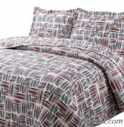 Printed Quilt Set 3-Pieces Classic Pattern Stitch Bedding Set for sale