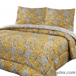 Printed Comforter Wholesale, Down Alternative 3pcs Comforter Set